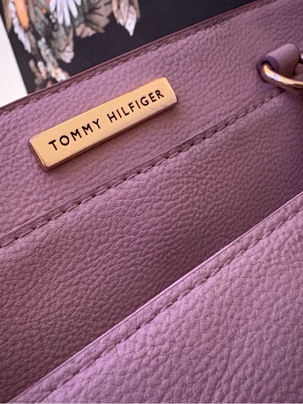 Michael Kors Blush Pink Leather Tote with Gold Hardware - Picture 3 of 5